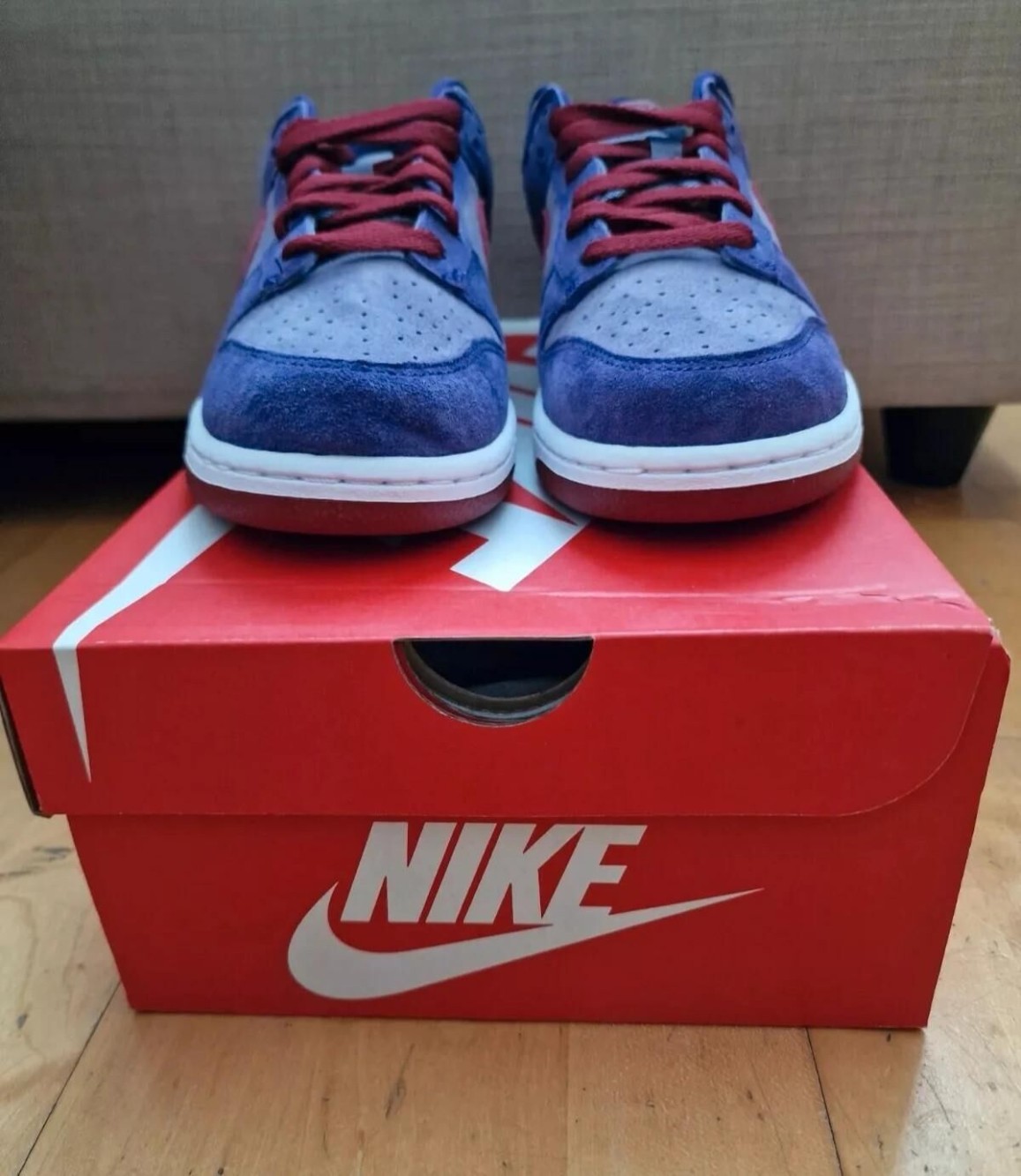 Dunk low plum