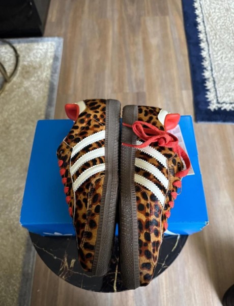 adidas samba og preloved red leopard taille 40