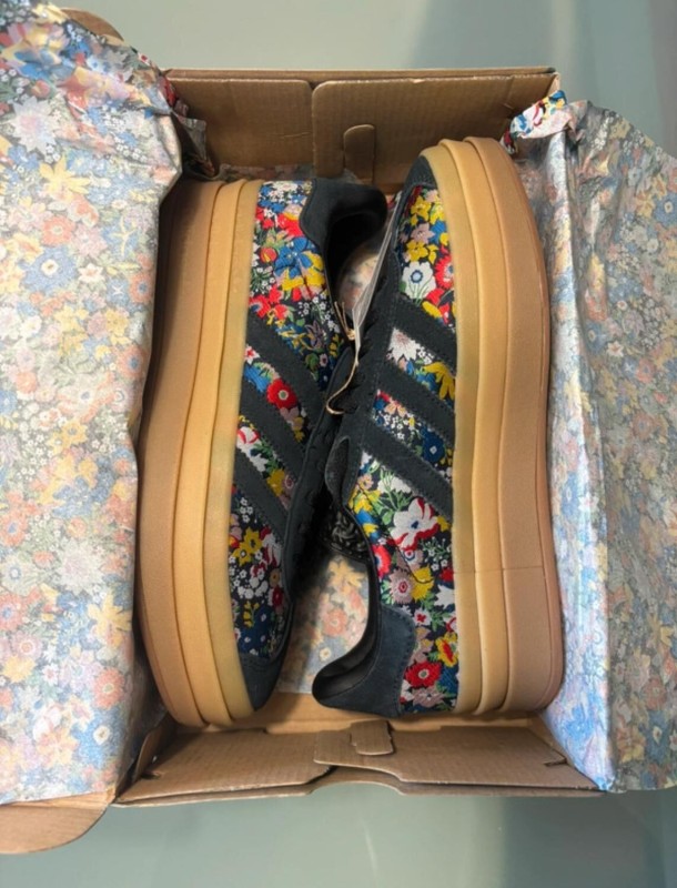 adidas Liberty London x Wmns gazelle bold "floral embroidery" taille 37 2