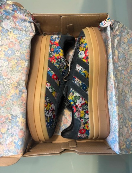 adidas Liberty London x Wmns gazelle bold "floral embroidery" taille 37