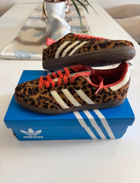 adidas samba og preloved red leopard taille 38,5
