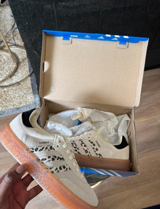 adidas samba leopard off white taille 38 2