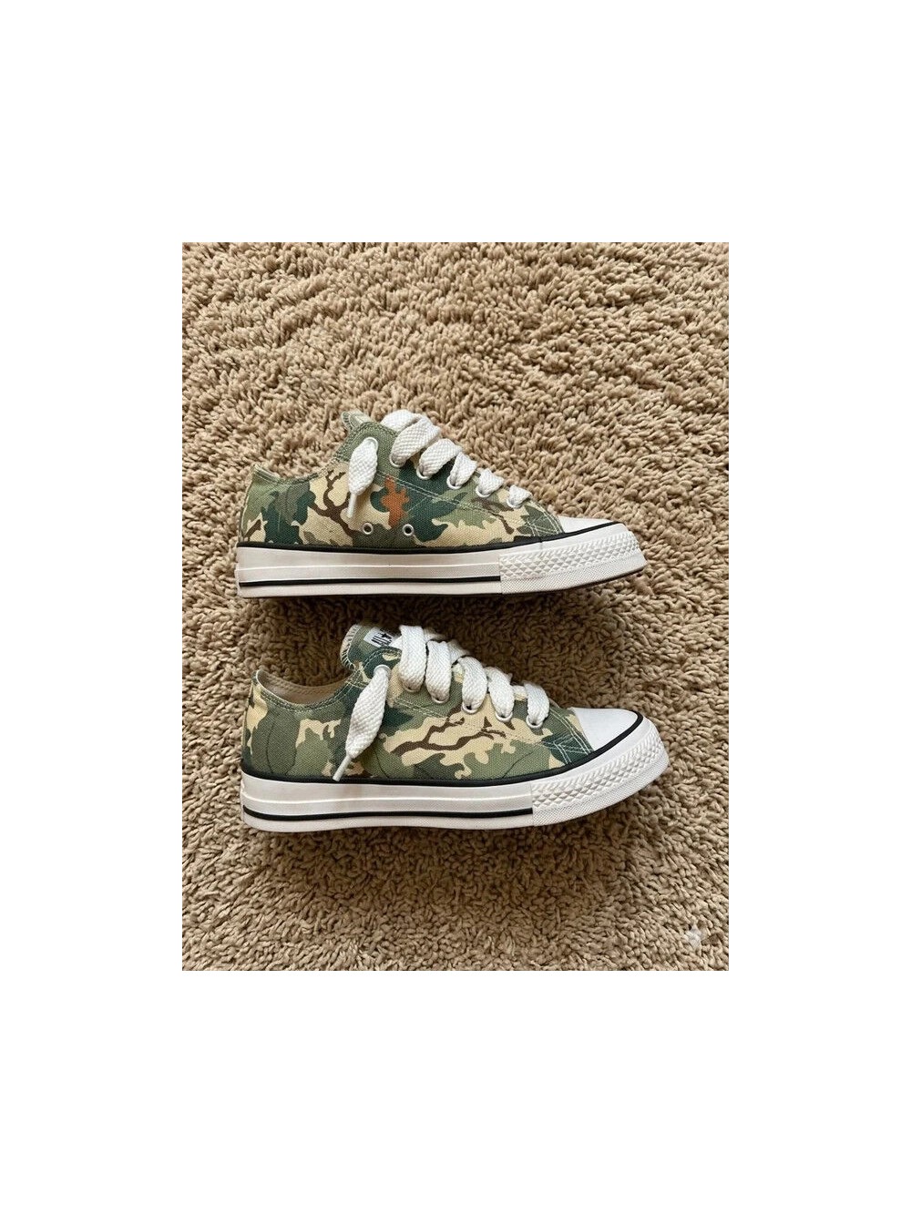 Converse chuck taylor all star throwback low leaf camo - neuf - 37