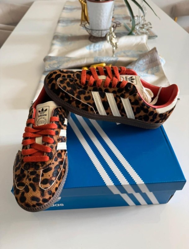 adidas samba og preloved red leopard taille 37