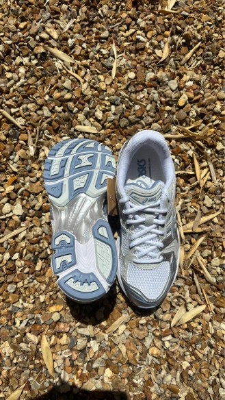 Asics gel kayano 14 light navy / gris argenté / bleu clair / été - taille 42,5