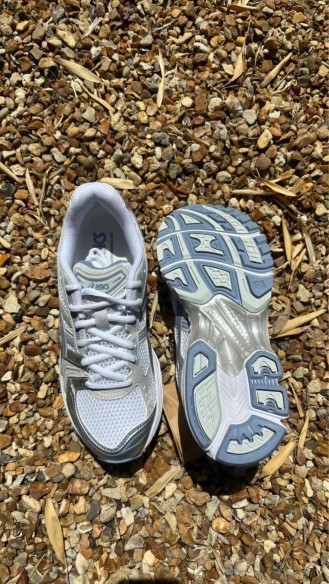 Asics gel kayano 14 light navy / gris argenté / bleu clair / été - taille 42,5