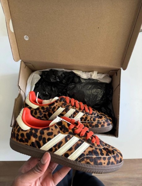 adidas samba og preloved red leopard taille 37