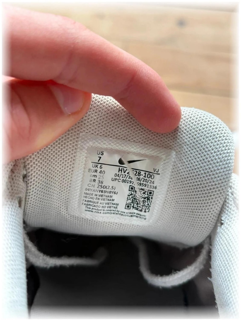 Nike p-6000 beige - taille 40