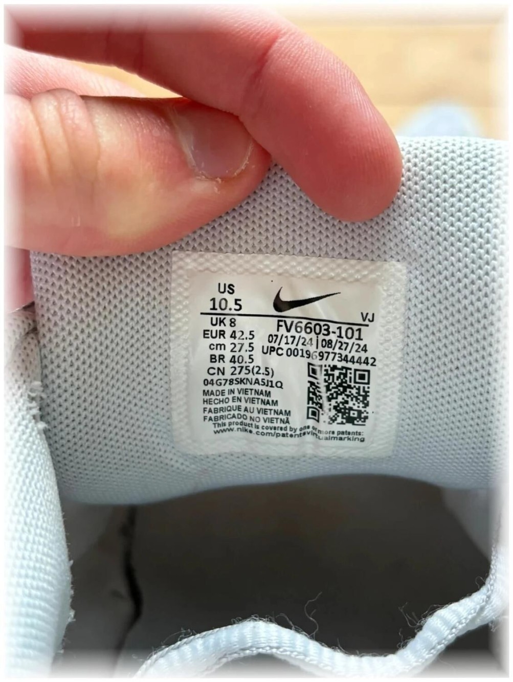 Nike p-6000 grey - taille 42,5