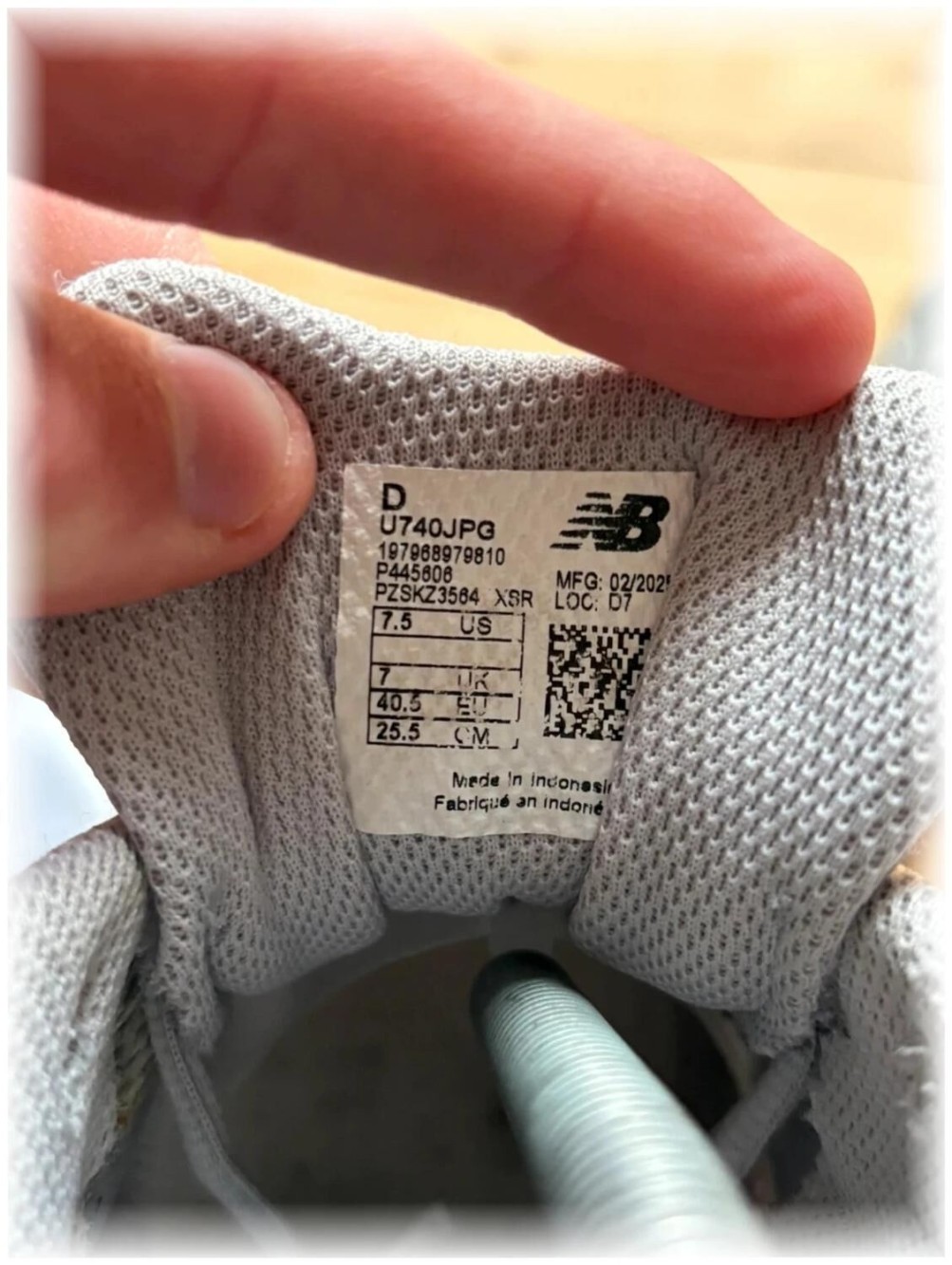 New Balance 740 grey - taille 40,5