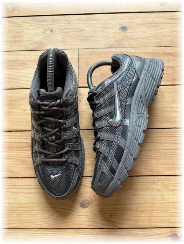 Nike P-6000 Cave stone medium ash flat peter metallic argenté - taille 39