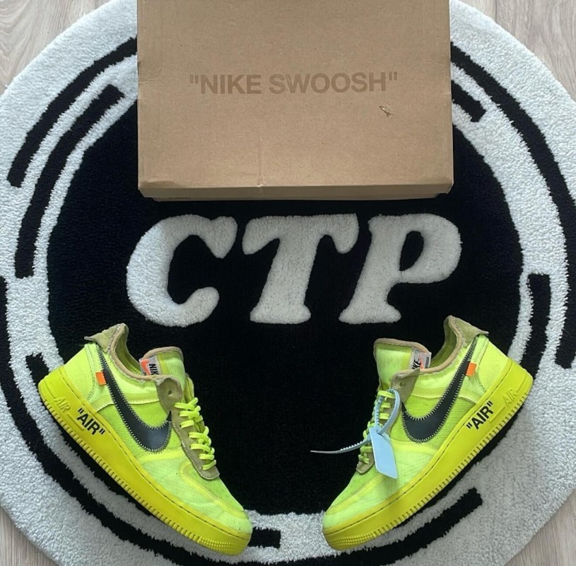 Nike Air Force 1 Off White Volt 2