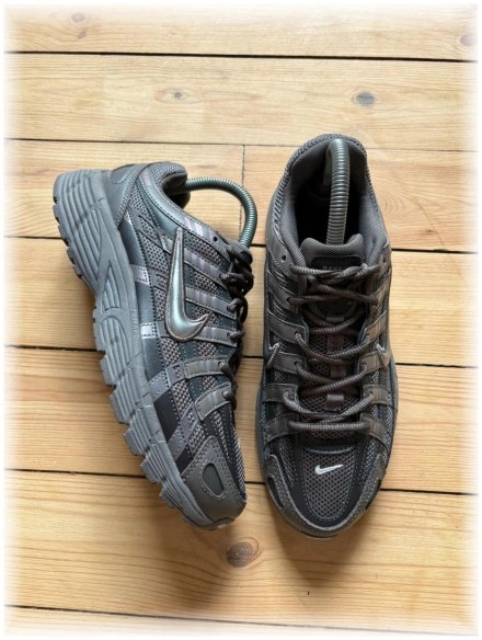 Nike P-6000 Cave stone medium ash flat peter metallic argenté - taille 39