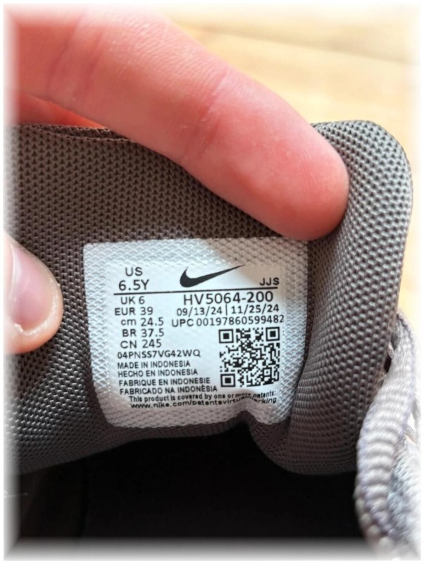 Nike P-6000 Cave stone medium ash flat peter metallic argenté - taille 39 2