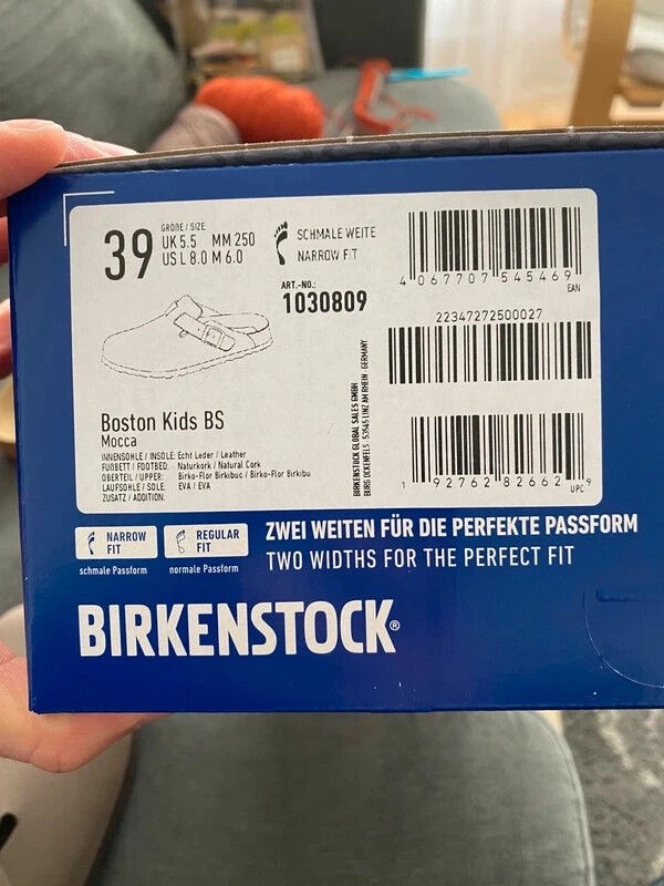 Birkenstock Boston marron 2