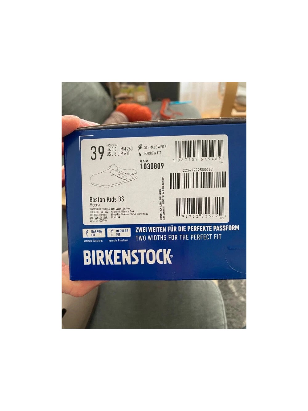 Birkenstock Boston marron