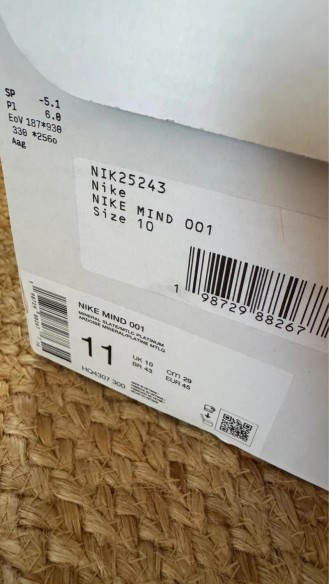 Nike mind 001 mineral - taille 45