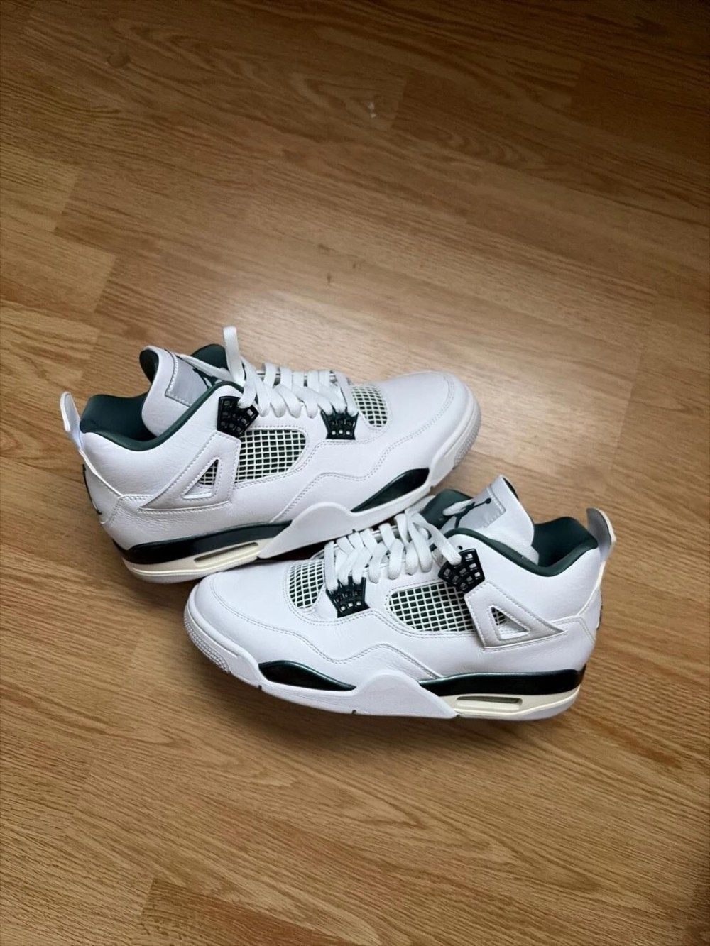 Nike air jordan 4 oxydized green