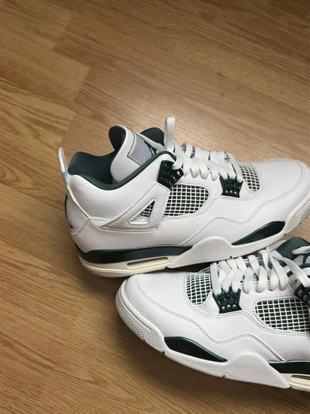 Nike air jordan 4 oxydized green