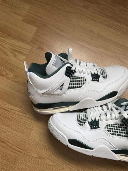 Nike air jordan 4 oxydized green