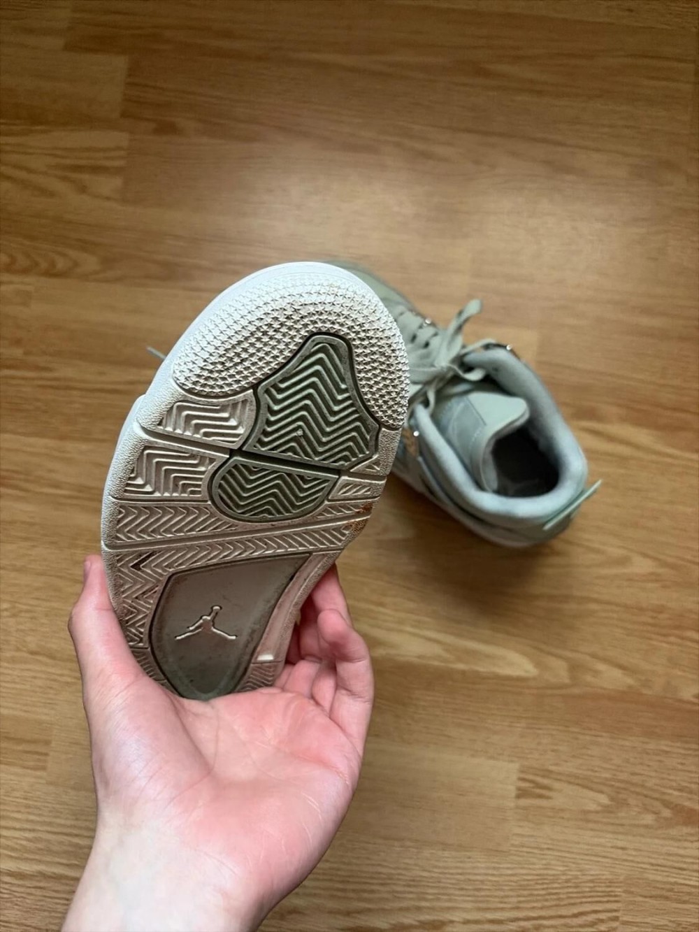 Nike air jordan 4 seafoam sail