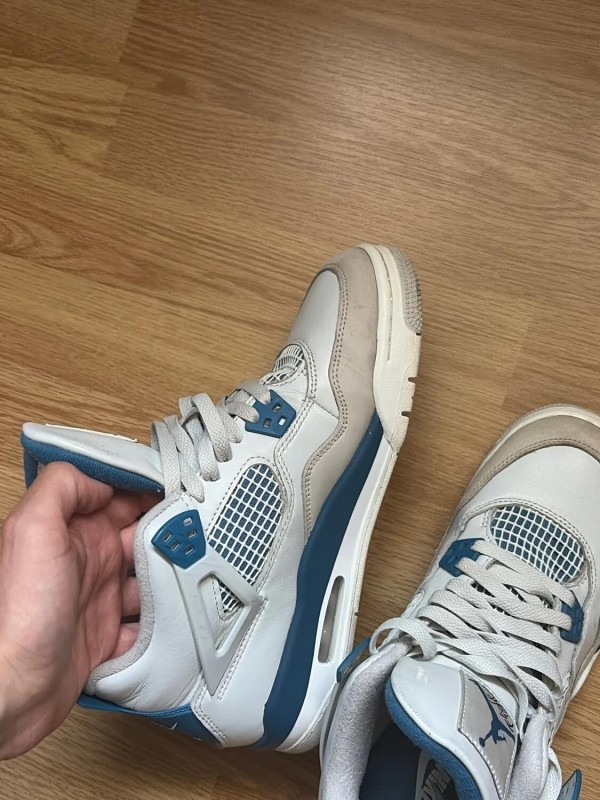 Nike air jordan 4 military blue 2