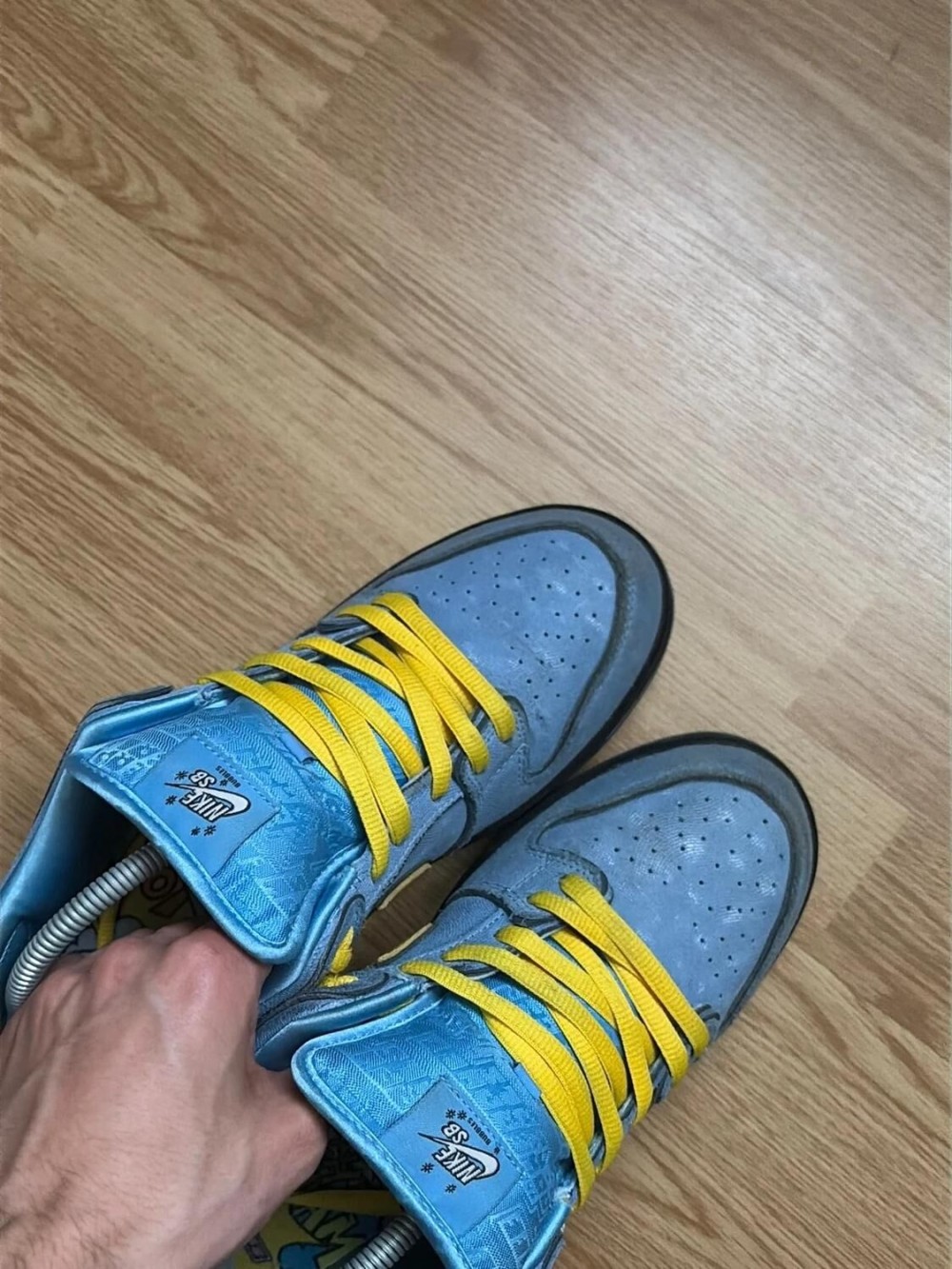 Nike sb super nana bleu