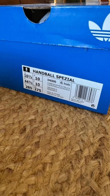 adidas handball spezial carbon - taille 44,5 2