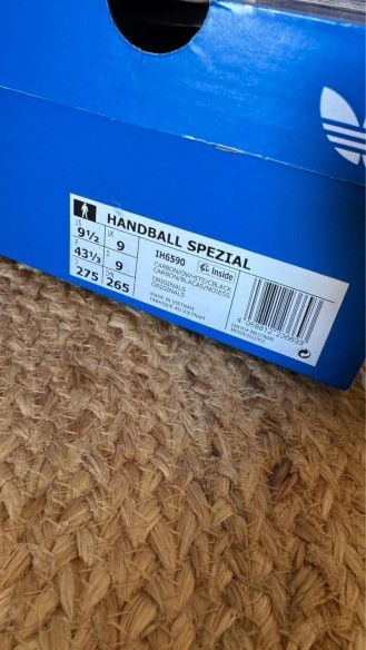 Adidas handball spezial carbon - taille 43