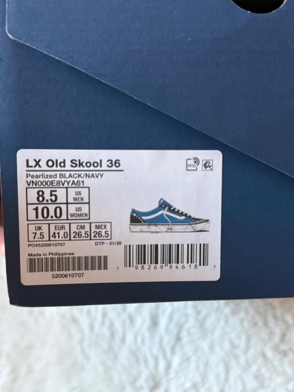 Vans Old Skool 36 LX 'Pearlized Pack - Black Navy' 41 2