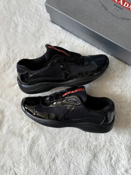 Prada America's Cup Original 'Black Patent' 42