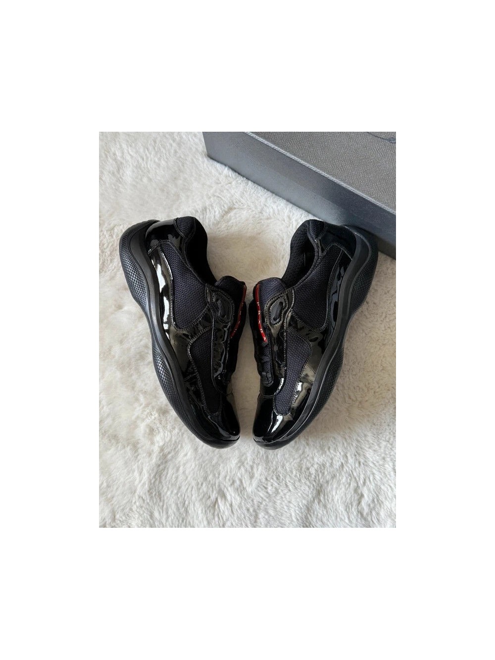 Prada America's Cup Original 'Black Patent' 42