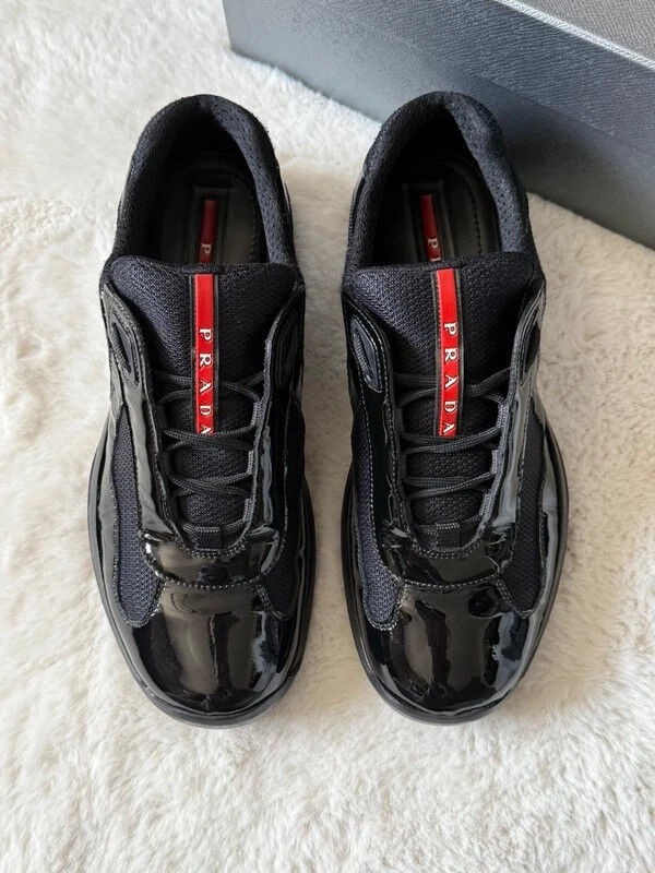 Prada America's Cup Original 'Black Patent' 42 2