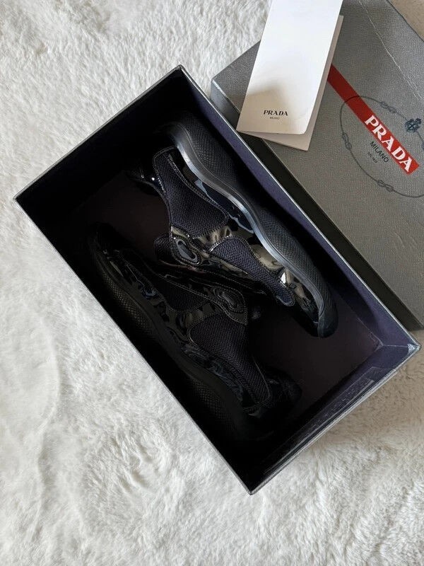 Prada America's Cup Original 'Black Patent' 42 2