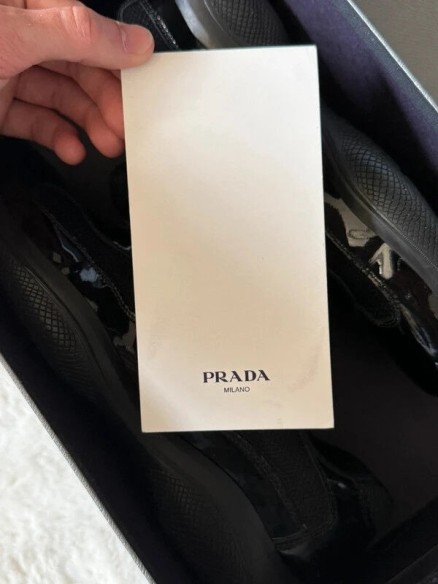 Prada America's Cup Original 'Black Patent' 42