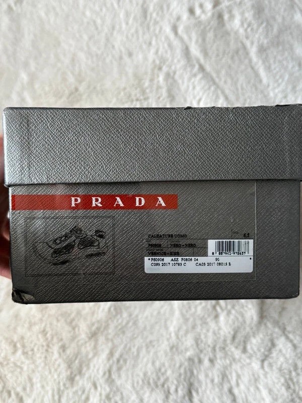 Prada America's Cup Original 'Black Patent' 42 2