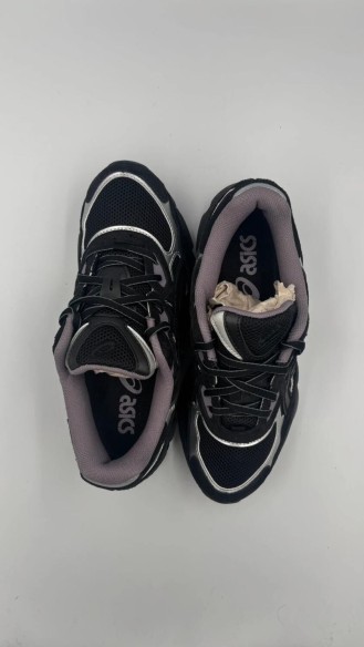 Asics gel nyc noir violet graphite grey - taille 38