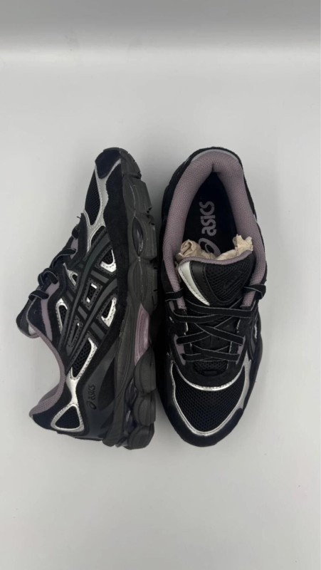 Asics gel nyc noir violet graphite grey - taille 38 2