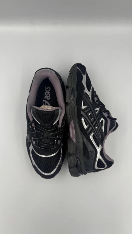 Asics gel nyc noir violet graphite grey - taille 38 2