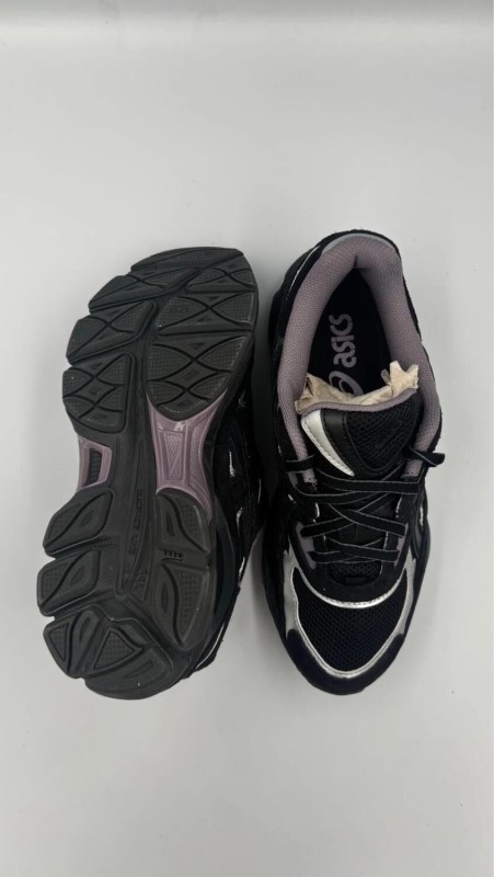Asics gel nyc noir violet graphite grey - taille 38 2
