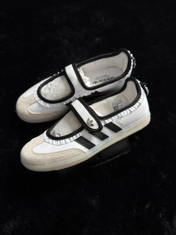 Adidas Samba Jane Blanc Noir Gum - Taille EU 39 1/3