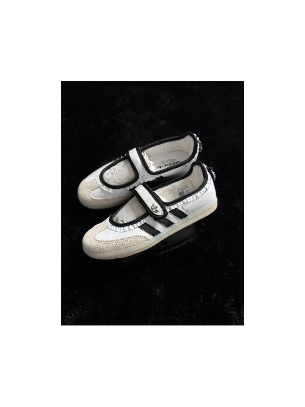 Adidas Samba Jane Blanc Noir Gum - Taille EU 39 1/3