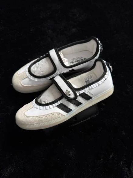 Adidas Samba Jane Blanc Noir Gum - Taille EU 39 1/3