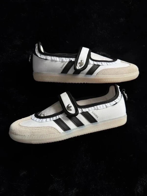 Adidas Samba Jane Blanc Noir Gum - Taille EU 39 1/3 2