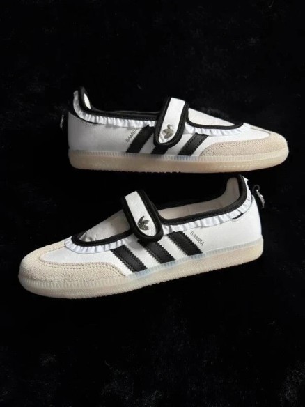 Adidas Samba Jane Blanc Noir Gum - Taille EU 39 1/3