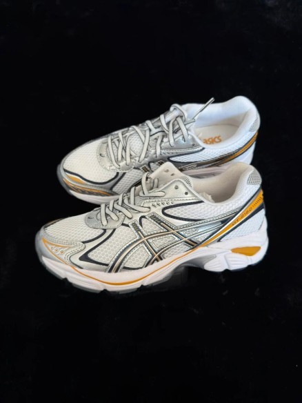 Asics GT-2160 Blanc Pure Argenté Doré - Taille EU 37,5