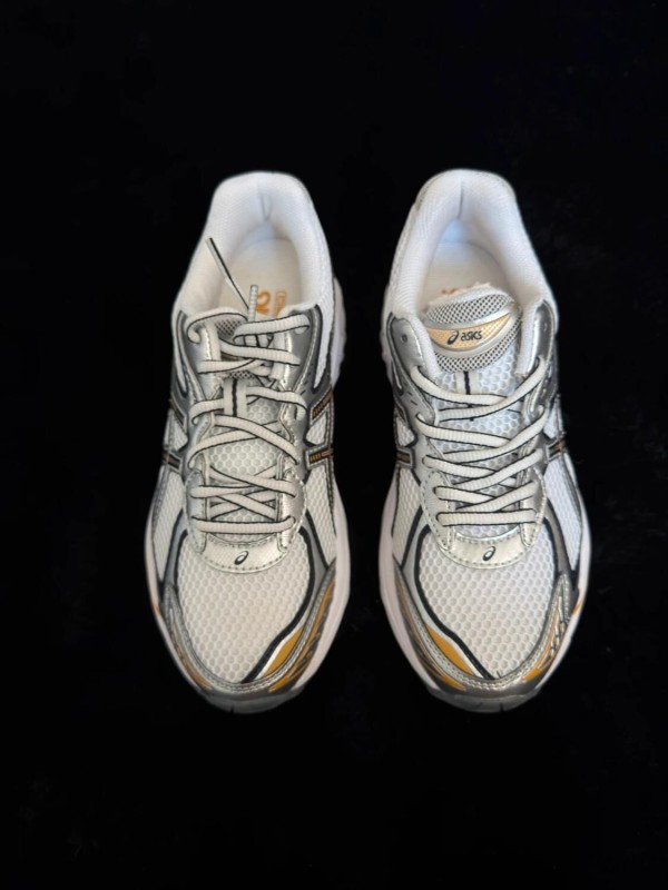 Asics GT-2160 Blanc Pure Argenté Doré - Taille EU 37,5 2