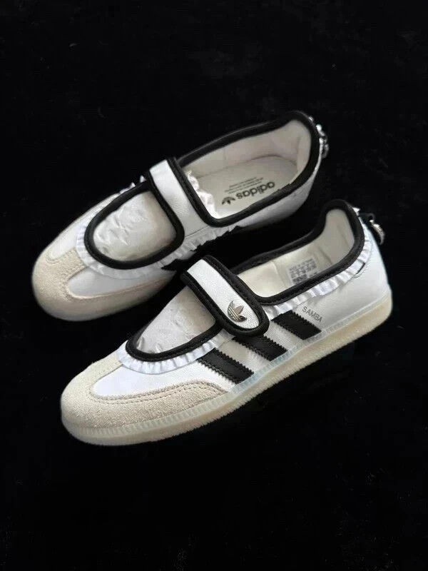 Adidas Samba Jane Blanc Noir Gum - Taille EU 38