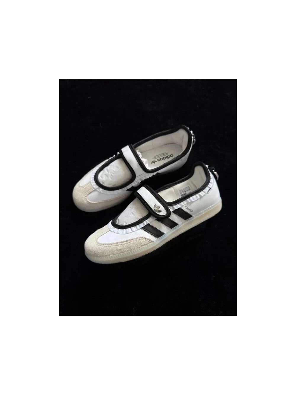 Adidas Samba Jane Blanc Noir Gum - Taille EU 38