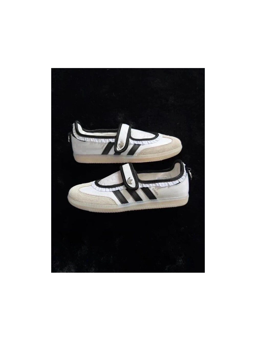Adidas Samba Jane Blanc Noir Gum - Taille EU 38